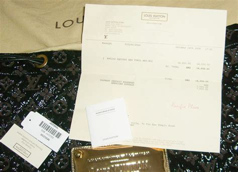 what is a louis vuitton certificate|authentic louis vuitton receipt.